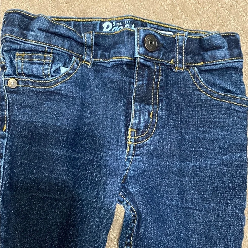 Classic Oshkosh 5T Blue Denim Skinny Jeans Toddler Casual